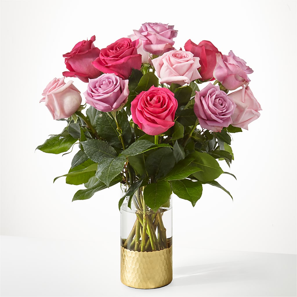 Pure Beauty Mixed Roses – Everythings Blooming Florist, San Jose CA
