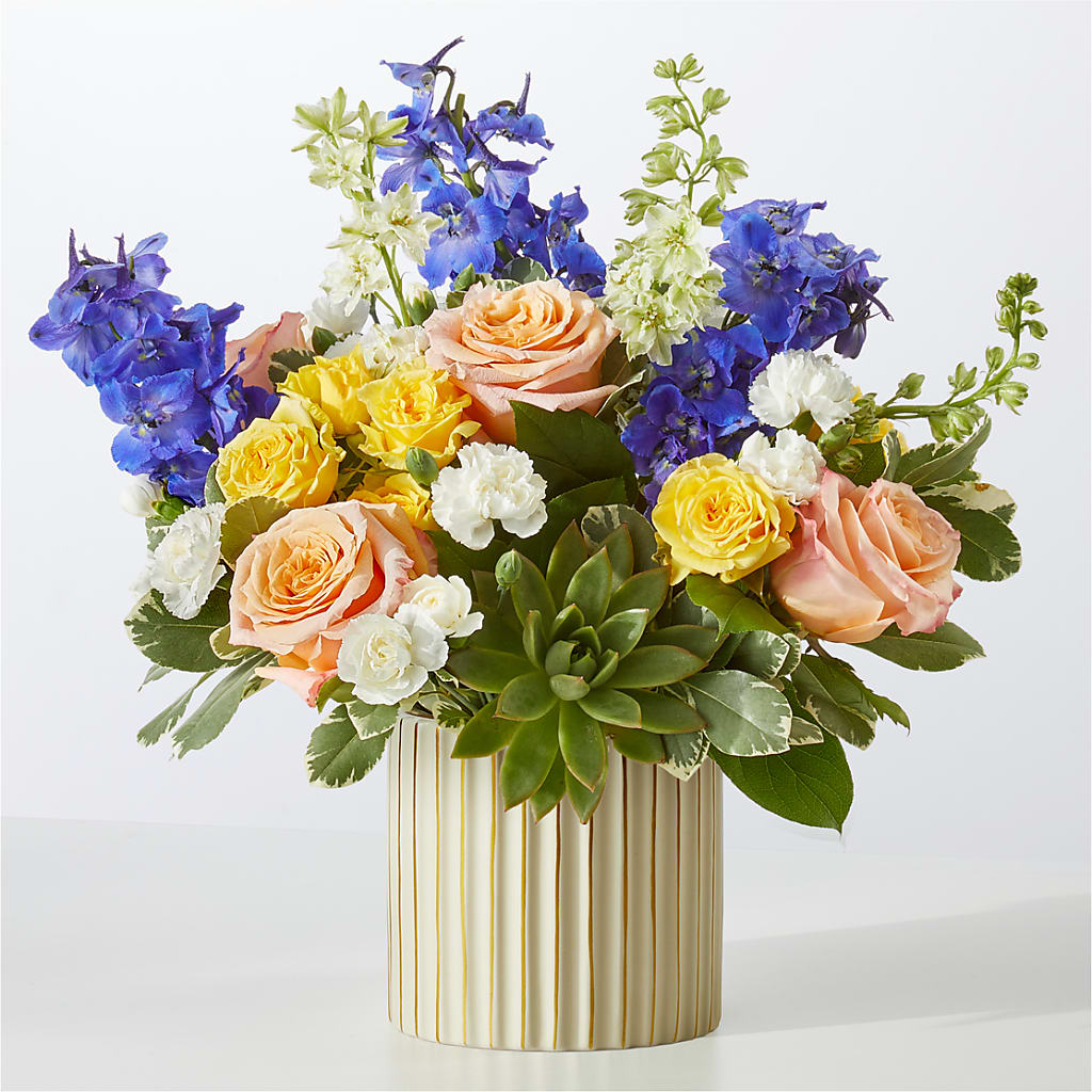Cobalt Reverie Bouquet – Everythings Blooming Florist, San Jose CA