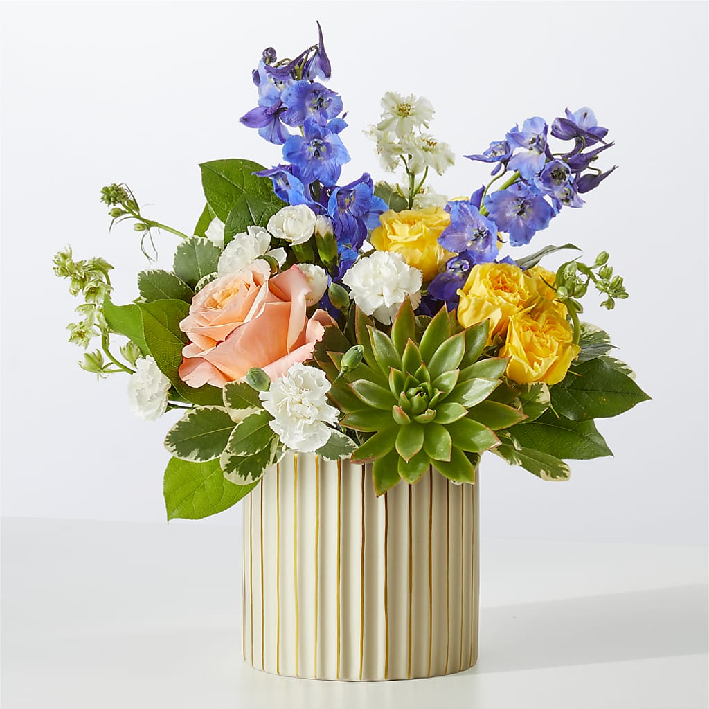 Cobalt Reverie Bouquet – Everythings Blooming Florist, San Jose CA