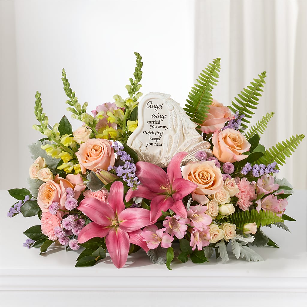 Gentle Light Arrangement – Everythings Blooming Florist, San Jose CA