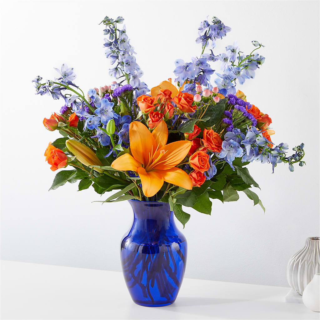 Radiant Citrus Bouquet – Everythings Blooming Florist, San Jose CA