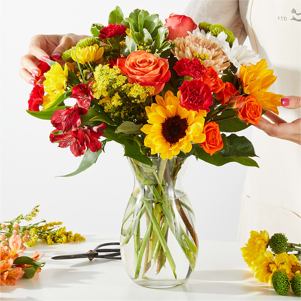 Fall Delight – A Florist Original – Everythings Blooming Florist, San Jose CA
