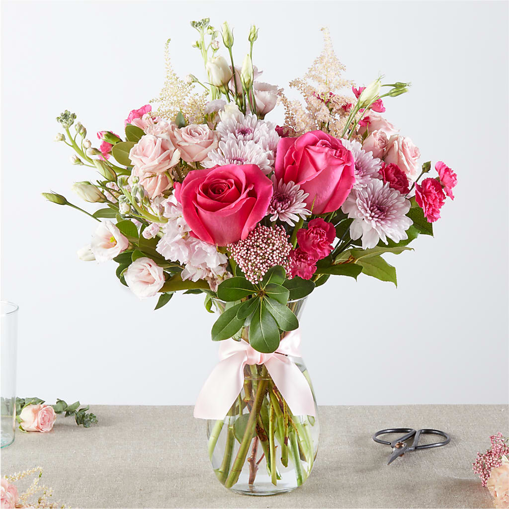 Pink Ribbon - A Florist Original – Everythings Blooming Florist, San Jose CA