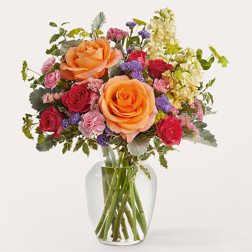 Tangerine Tango Bouquet – Everythings Blooming Florist, San Jose CA