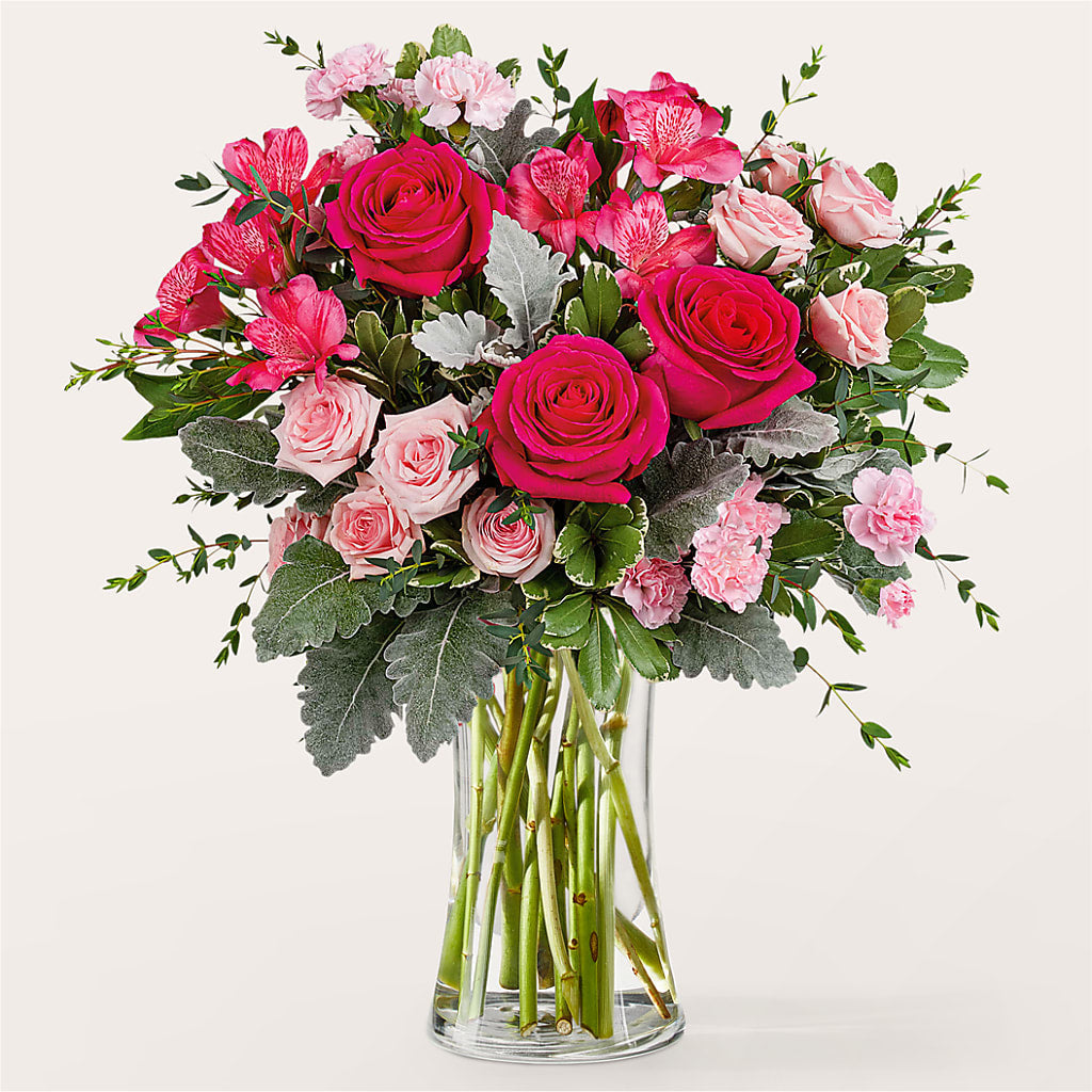 Tickled Pink Bouquet – Everythings Blooming Florist, San Jose CA