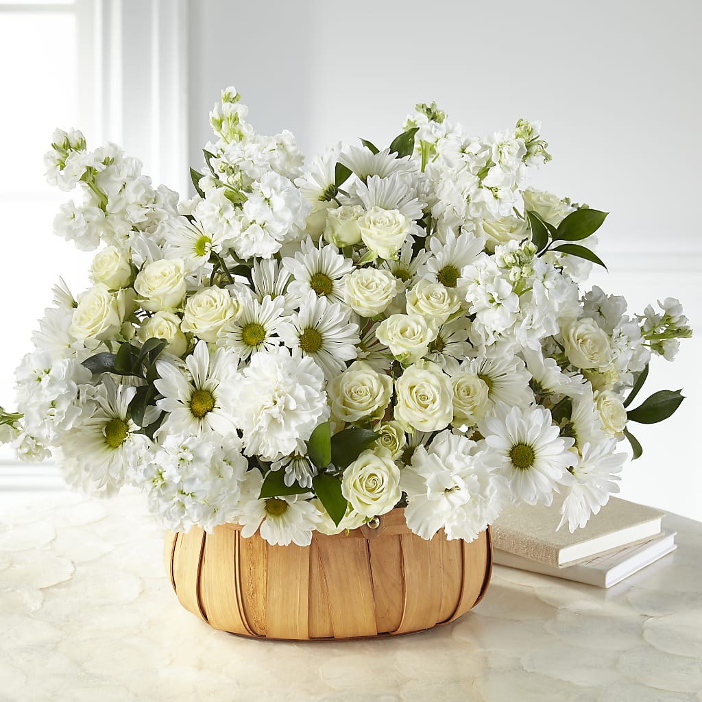 Graceful Garden Basket – Everythings Blooming Florist, San Jose CA