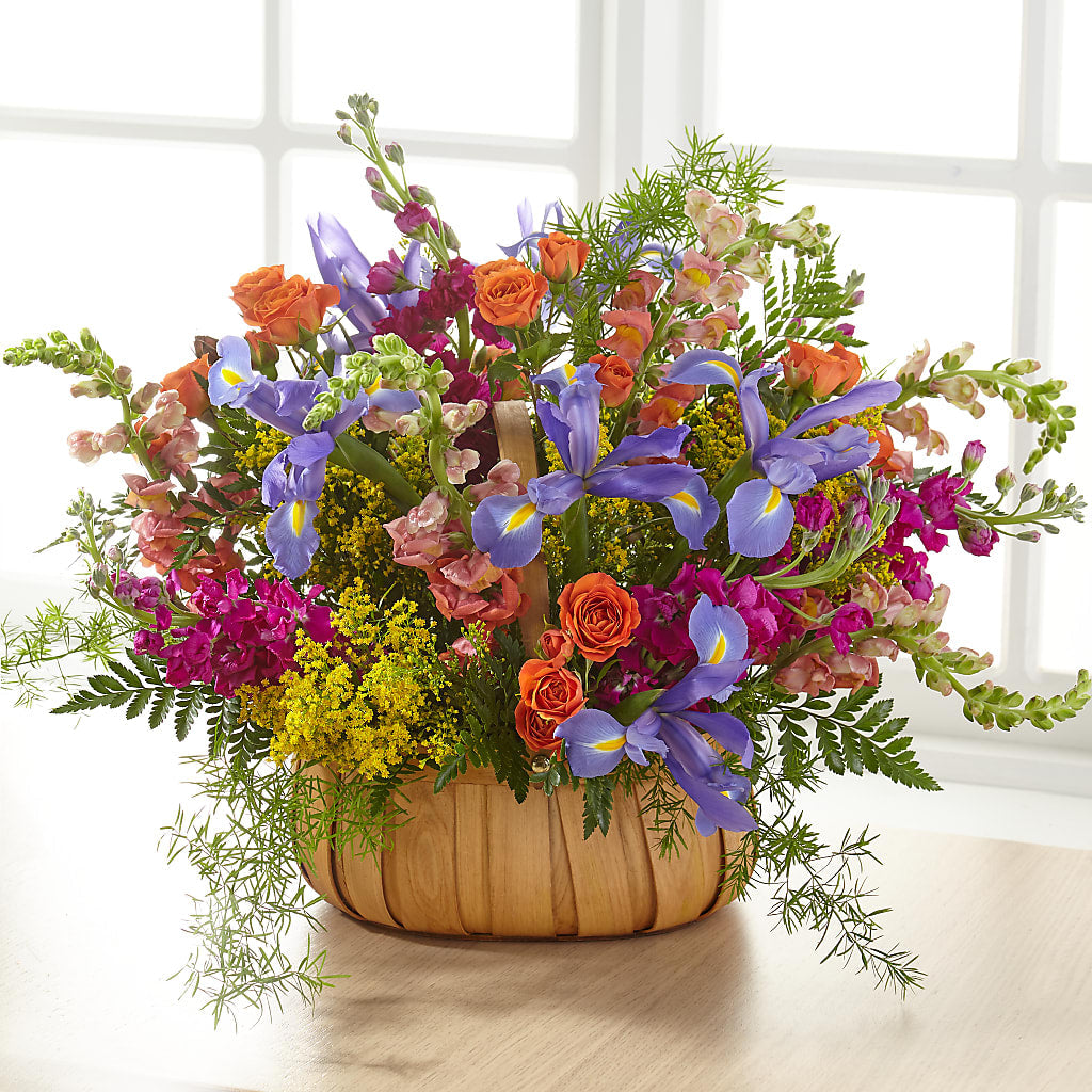 Garden of Life Basket – Everythings Blooming Florist, San Jose CA