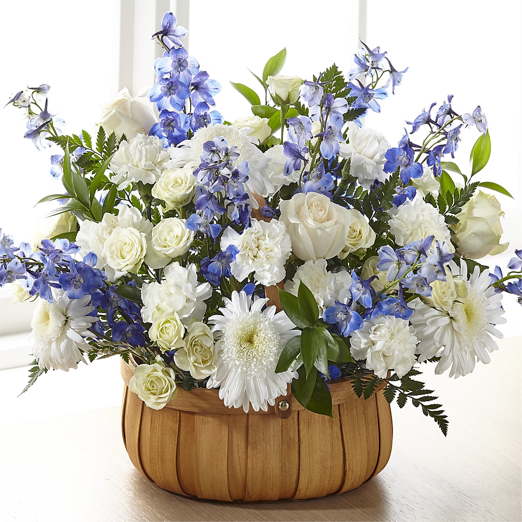 Harmony & Grace Basket – Everythings Blooming Florist, San Jose CA