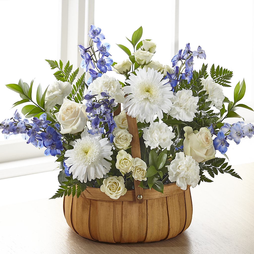 Harmony & Grace Basket – Everythings Blooming Florist, San Jose CA