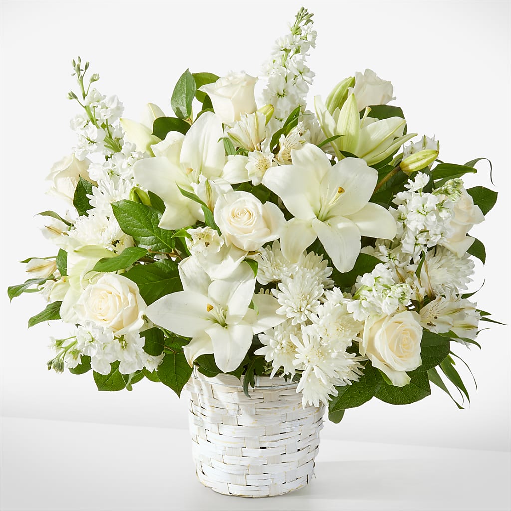 Peaceful Reflections Arrangement – Everythings Blooming Florist, San Jose CA