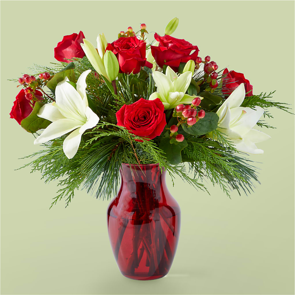 Evergreen Delight Bouquet – Everythings Blooming Florist, San Jose CA