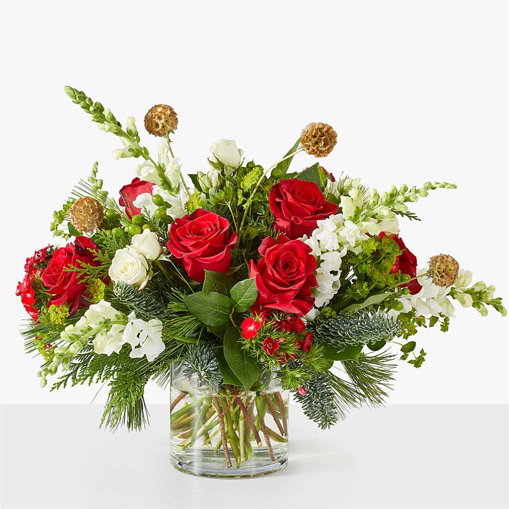 Deck the Halls Bouquet – Everythings Blooming Florist, San Jose CA