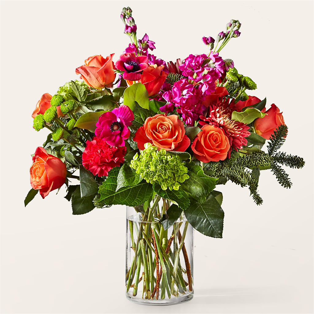 All the Tinsel Bouquet – Everythings Blooming Florist, San Jose CA