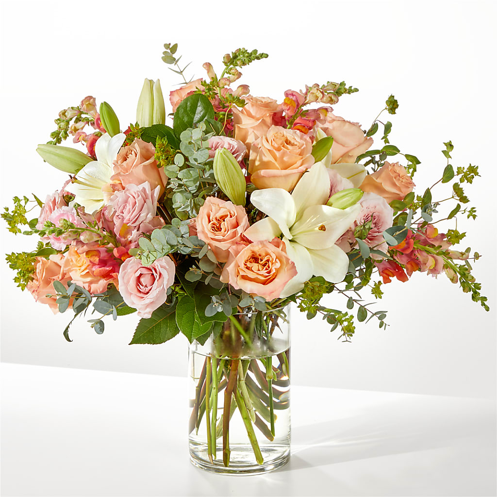 Grapefruit Splash Bouquet – Everythings Blooming Florist, San Jose CA