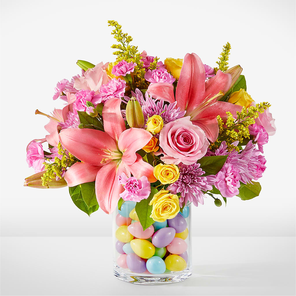 Easter Egg Hunt Bouquet – Everythings Blooming Florist, San Jose CA