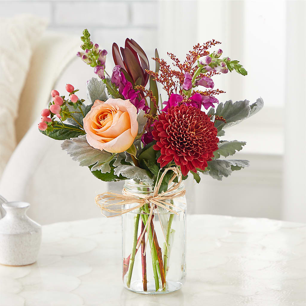 Moody Hues Bouquet – Everythings Blooming Florist, San Jose CA
