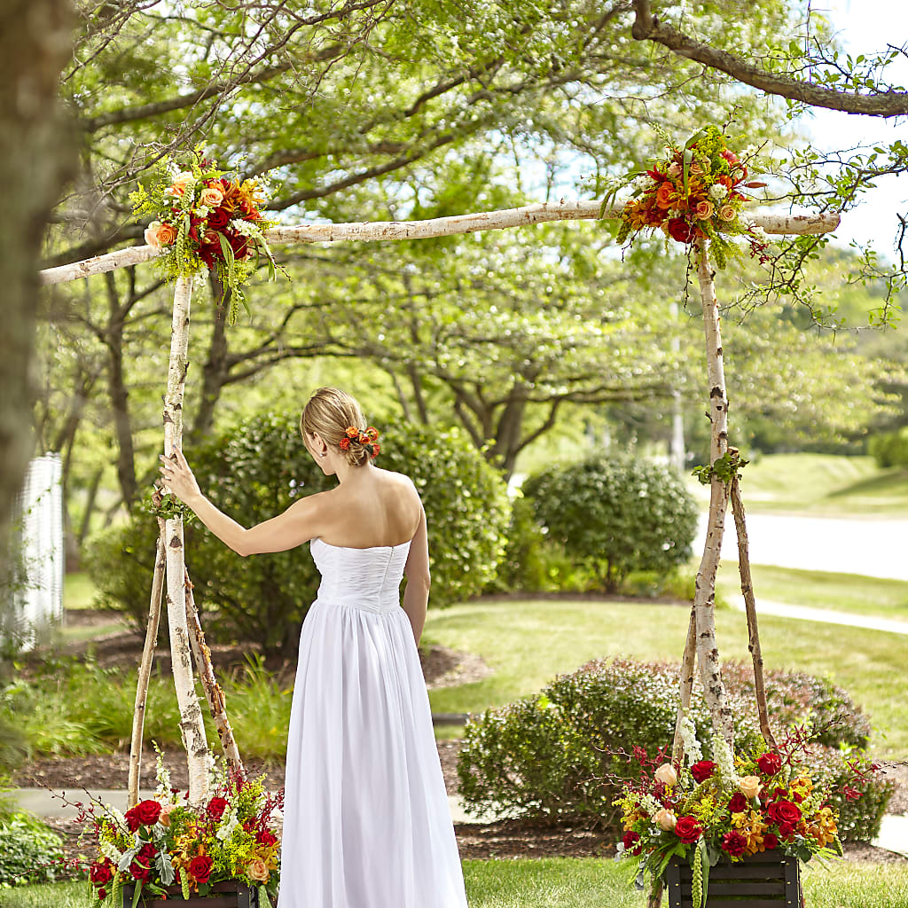 Arbor of Love Archway – Everythings Blooming Florist, San Jose CA