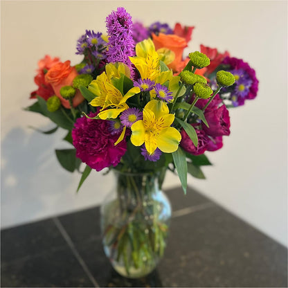 Bold & Bright – A Florist Original –  Everythings Blooming Florist, San Jose CA