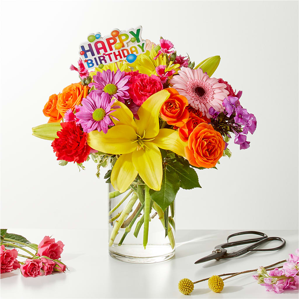 Cue the Confetti - A Florist Original –  Everythings Blooming Florist, San Jose CA