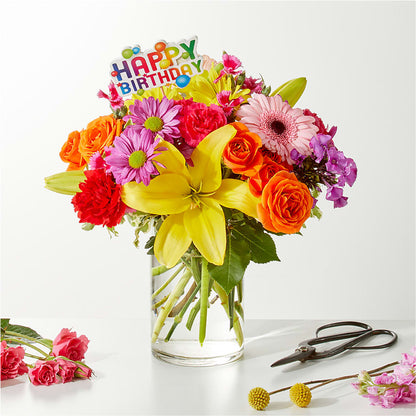 Cue the Confetti - A Florist Original –  Everythings Blooming Florist, San Jose CA