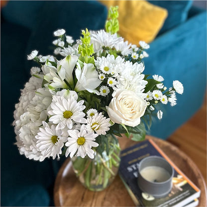 Classic Ivory – A Florist Original –  Everythings Blooming Florist, San Jose CA